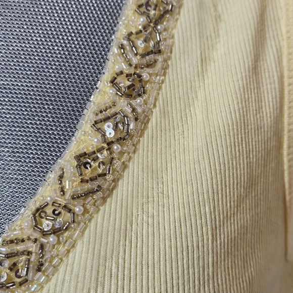 NWT Women's XL Beaded Tank Top - Picture 3 of 5